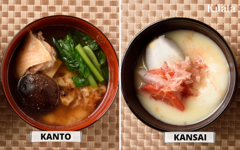 khác nhau giữa kanto và kansai